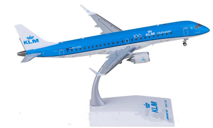 1:200 JC Wings KLM Embraer ERJ-190STD Airplane Diecast Aircraft Plane Model