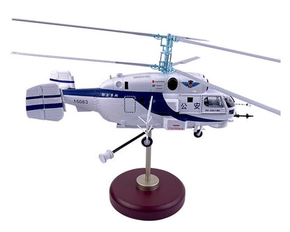 1:32 41CM POLICE Kamov KA-32A11BC Helicopter Airplane Diecast Aircraft Model