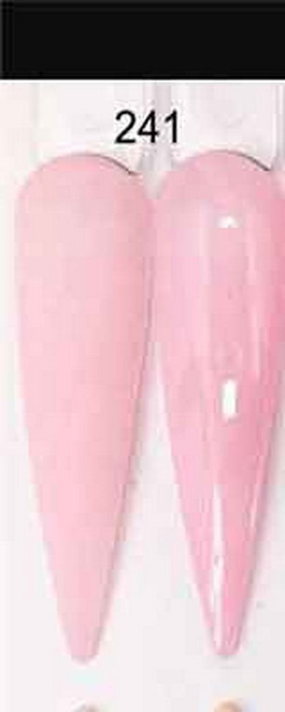 Nails Art Decor Acrylic 100g Bag Dipping Powder Nude Light Crystal Pink Manicure