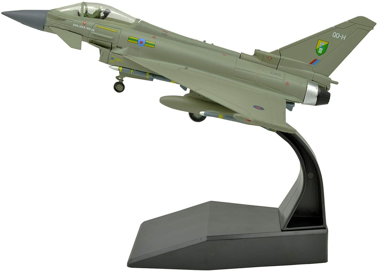 1:100 Eurofighter Typhoon Fighter Attack Metal Airplane Model,Royal Air Force