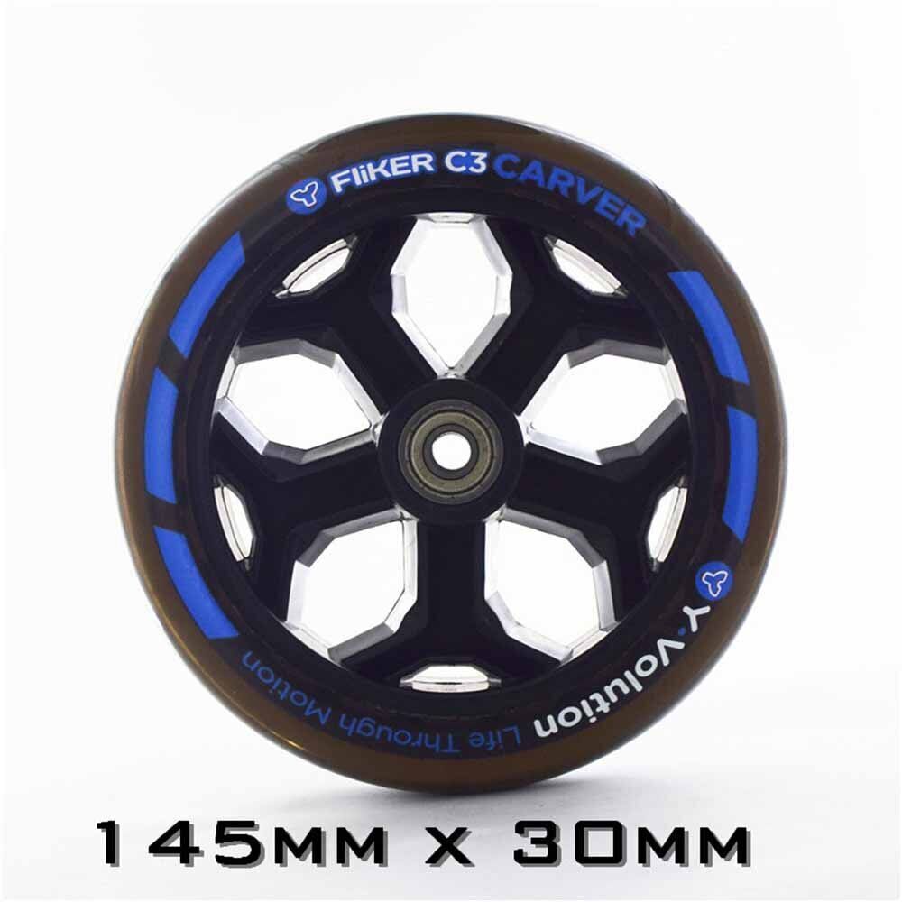1pc 200/180/175/145/120/40/30/24mm Scooter Skating Wheel Tire PU Skateboard 12 V