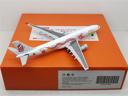 1:400 JC Wings DRAGONAIR A330-300 Passenger Airplane Diecast Aircraft Model