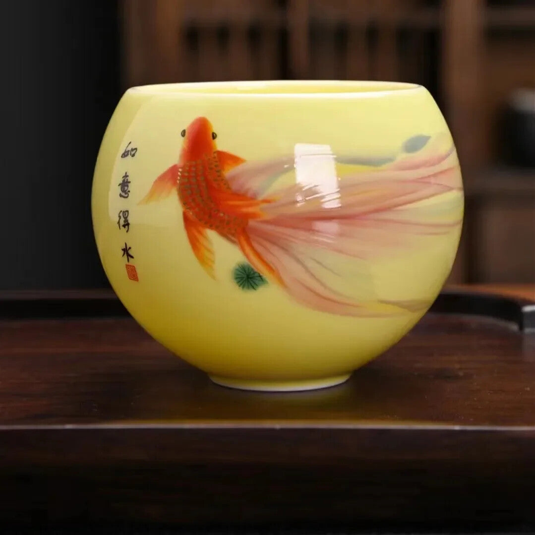 150ml Retro Handmade Tea Set Ceramic Teacup Accessories Porcelain Master Cup