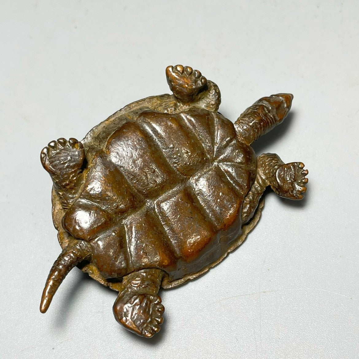 Bronze Turtle Longevity Turtle Pendant Small Bronze Turtle Tea Pet Statue
