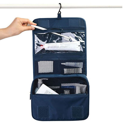 Traveling Cosmetic Bag Nylon Waterproof Makeup Purse Storage Pouch 24*9*18.5 CM