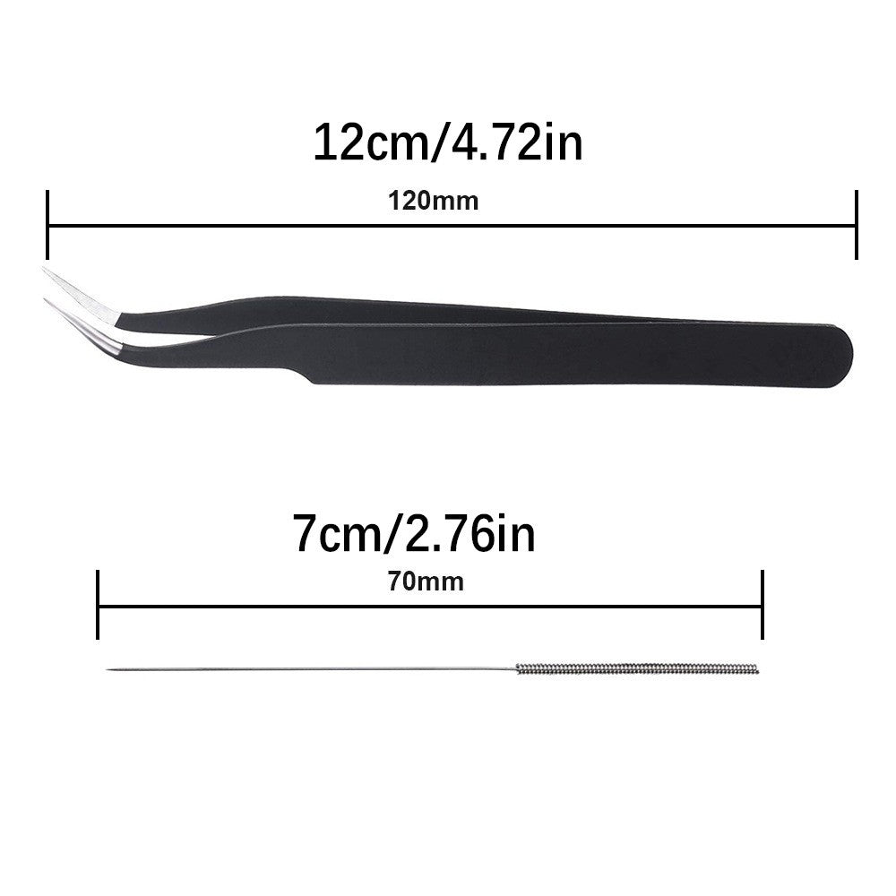 Brass Stainless Steel Printer Nozzles Nozzle Cleaning Needles Accessories Kit