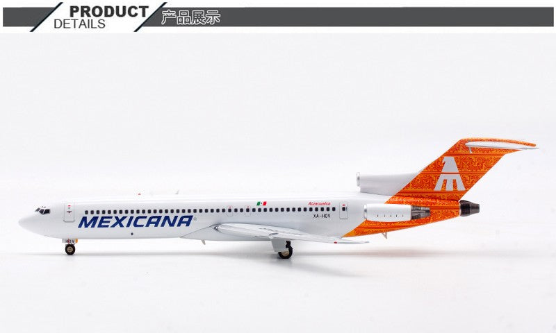 1:200 InFlight Mexicana de Aviación B727-200 Airplane Diecast Aircraft Model