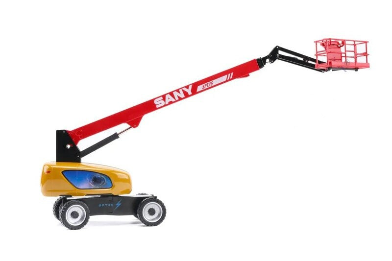 1:30 SANY STP26 Straight Arm Aerial Work Platform Lifting Vehicle Diecast Model