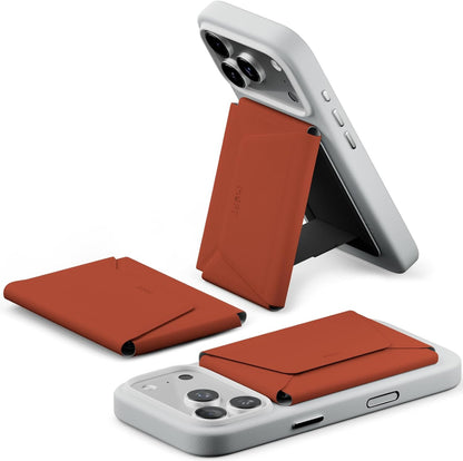 Magsafe Wallet, 8-Card Holder, Magnetic Phone Stand with Pull to Access Design,