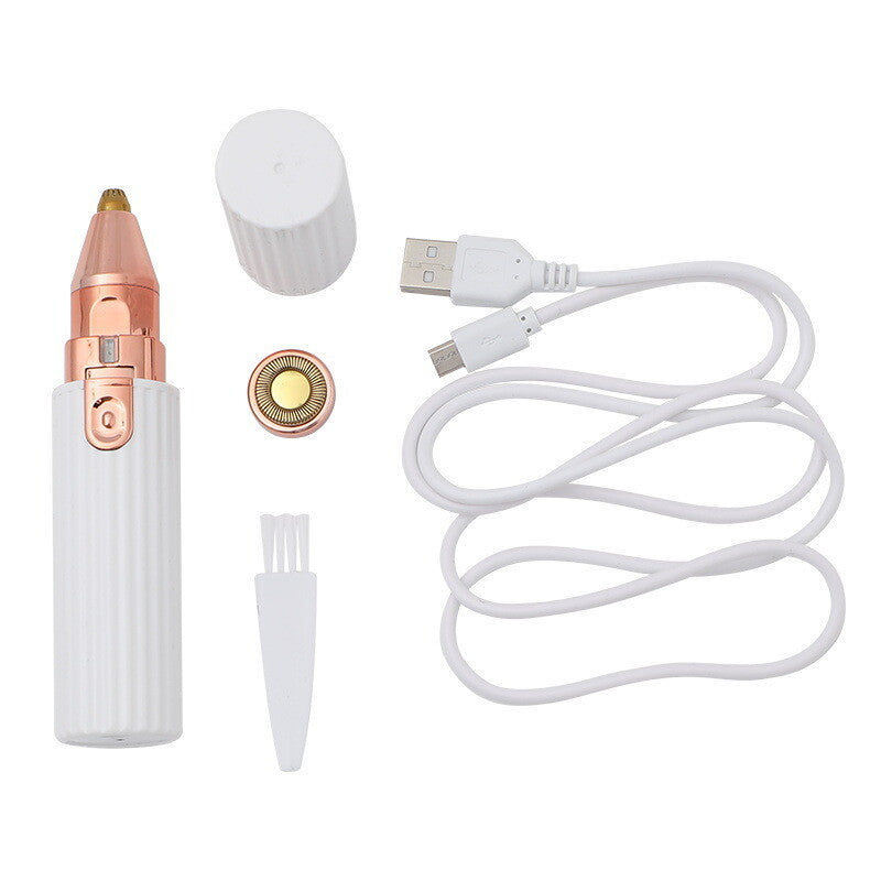 2 In 1 Hair Removal Electric Shaver Ladies Epilator Cordless for Body Facial AU