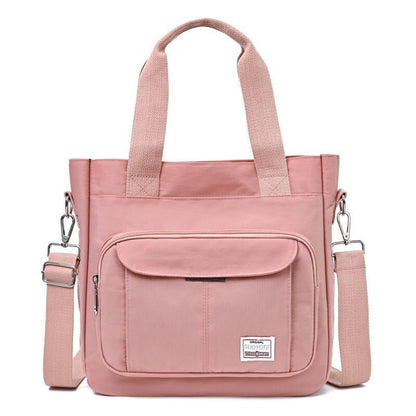 Canvas Bag High-capacity Nylon Messenger Purse Handbag Polyester Shoulder Pouch