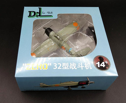 Japan A6M3 Type Zero Model 32 Tainan air group 1942 1/72 diecast plane DD model