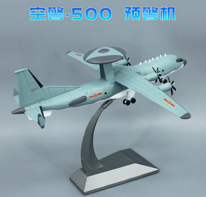 1:90 39CM China KJ-200 AWACS Early Warning Aircraft Diecast Military Plane Model