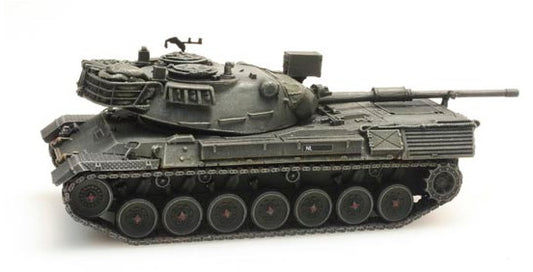 ARTITEC NL Leopard1 voor trein transport mode Nederlands 1/87 FINISHED MODEL