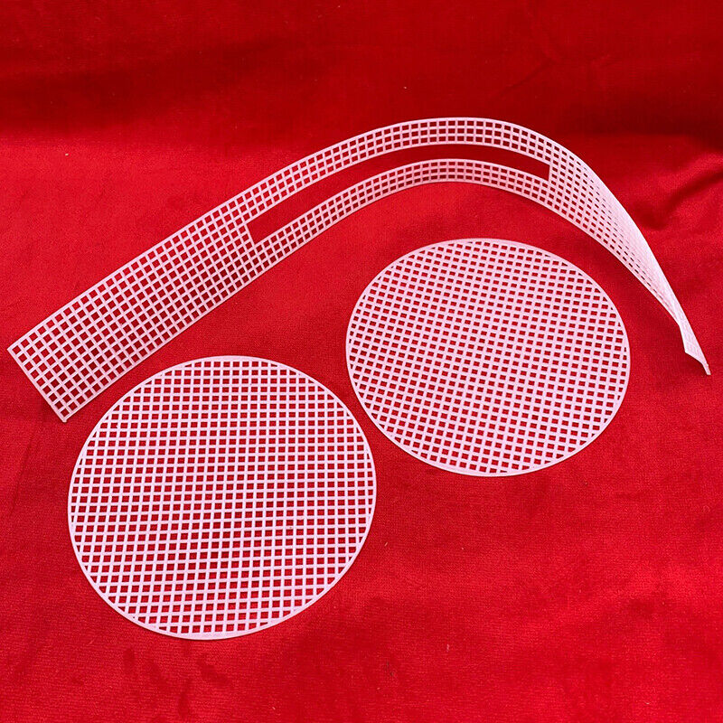 Knitting Weaving Plastic Mesh Sheet DIY Sewing Woven Bag Accessories Purse Makin
