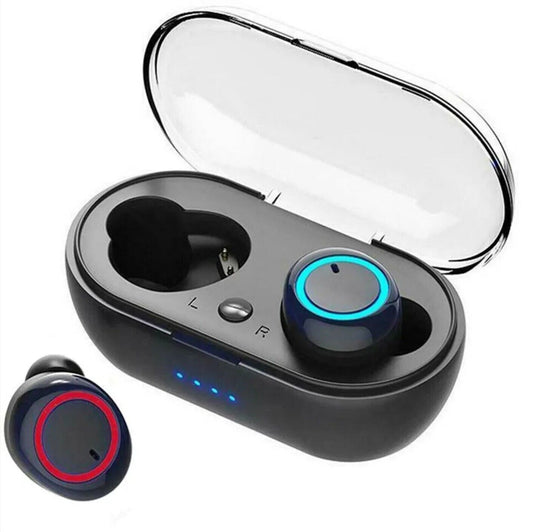 Bluetooth 5.0 Wireless Earbuds Headphone Headset Noise Cancelling TWS Waterproof