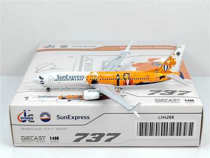 1:400 JC Wings SunExpress BOEING B737-800 Passenger Airplane Diecast Model