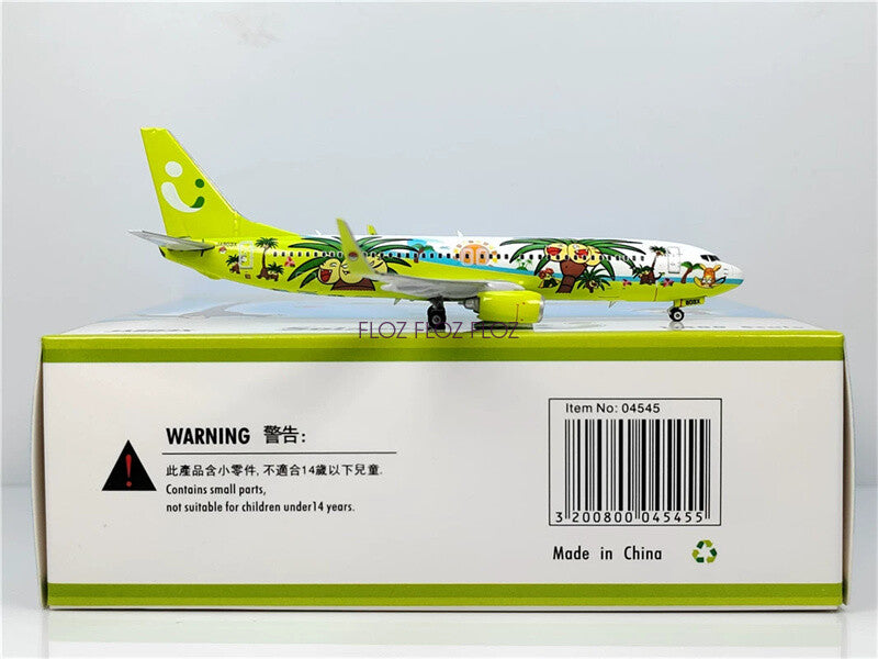 Phoenix Solaseed Air for Boeing B737-800 JA803X 1:400 Aircraft Pre-built Model