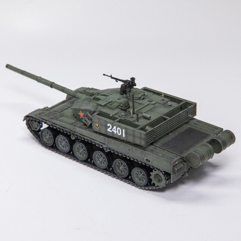 UNISTAR 1/72 Chinese Main Battle Tank ZTZ-99A Type 99 Green Painted Model