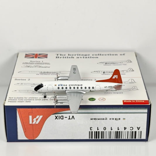 1:400 Aeroclassics Indian Airlines Vickers Viscount 700 Airplane Diecast Model