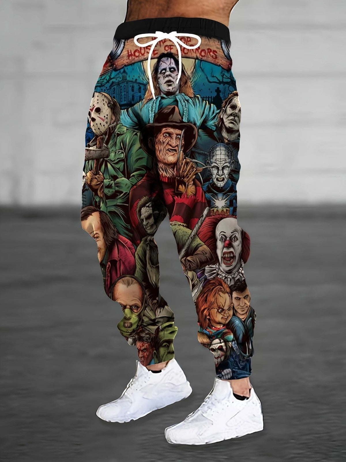 Autumn New Men's Casual Pants, Sweatpants 3D Digital Printing trend