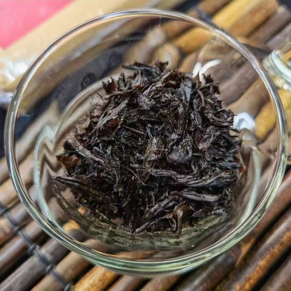 500g Yunnan Old Pu-erh Tea Brick 1997 Zijuan Flower Cooked Puerh Tea Aged Pu'er