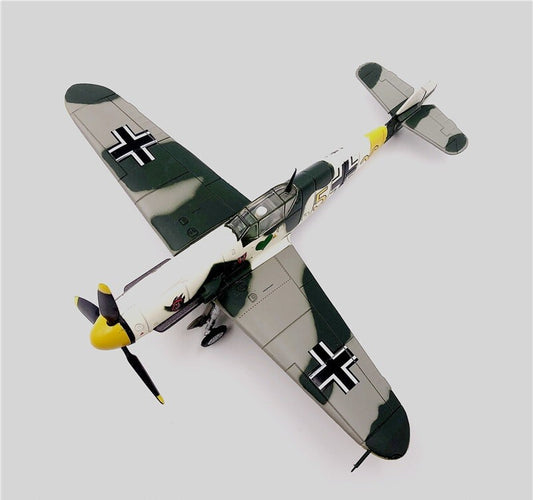 1:72 Scale WWII German Me-109 Bf-109 Fighter Aircraft Static Display Metal Model