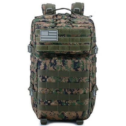 50L Tactical Men Molle Camouflage Army Backpack Hunting Camping Out Bag