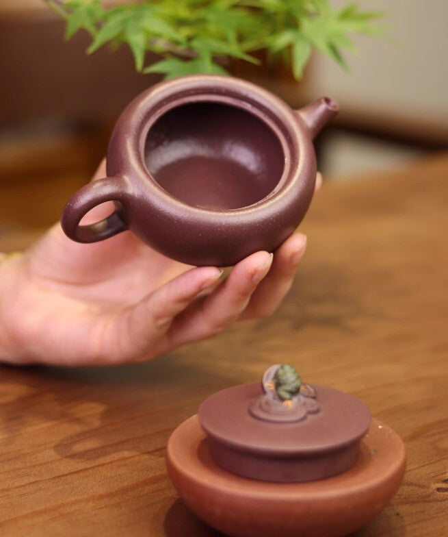 150cc chinese Yixing Handmade Zisha teapot Purple clay ChanQu Gongfu Tea Pot