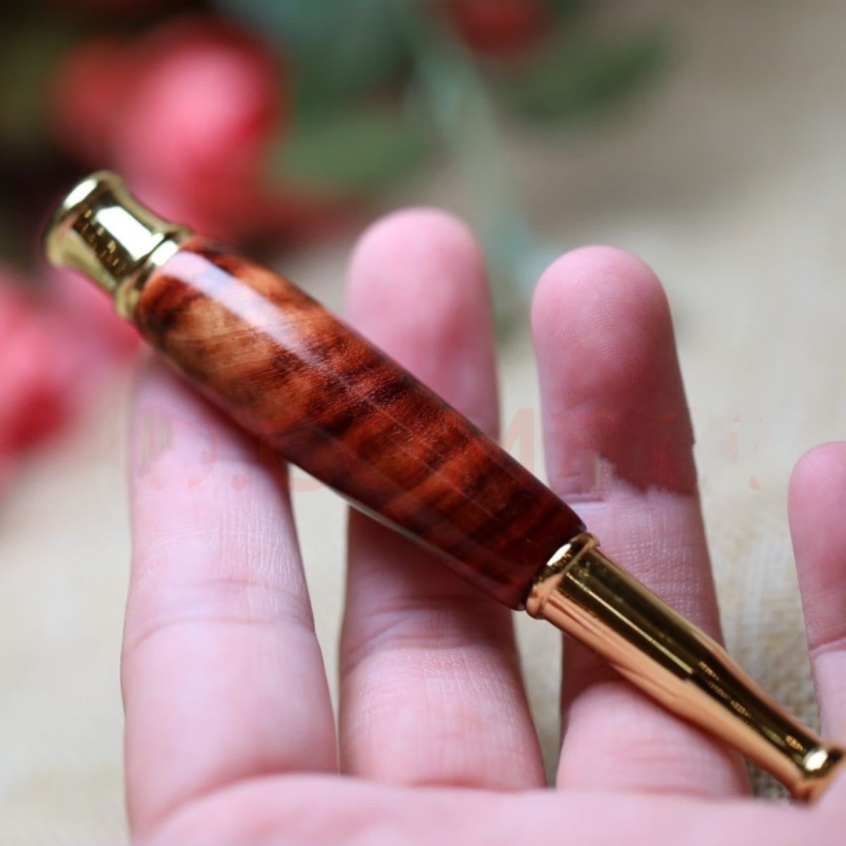 Vintage China Natural Wood Pipe Smoking Tobacco Cigarette Pipes Men Gift
