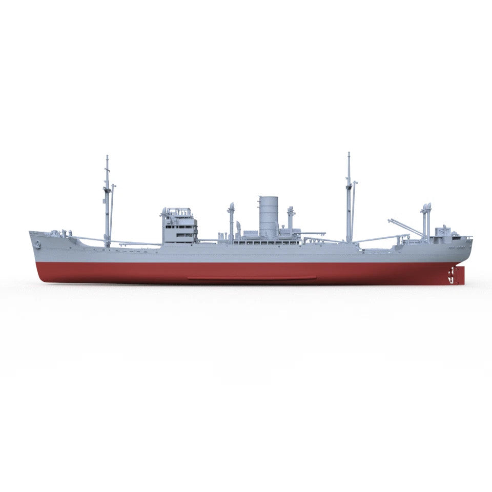 ALL SCALE SSMODEL 723S Military Model Kit German Goldenfels Cargo Ship FULL HULL