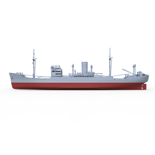 ALL SCALE SSMODEL 723S Military Model Kit German Goldenfels Cargo Ship FULL HULL
