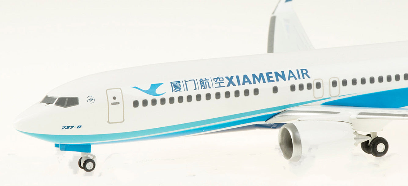 1:200 Hogan XIAMENAIR BOEING 737 MAX 8 Plane Airplane ABS Plastic Aircraft Model