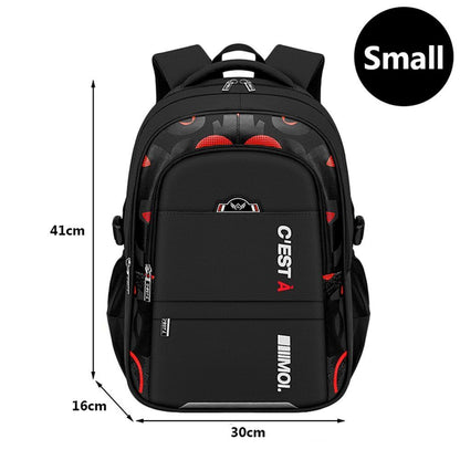 2023 Children School Backpack Teenager Boys Book Bag