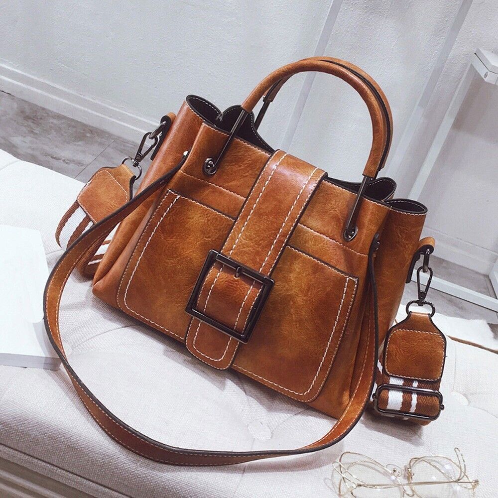 Women's Vintage Handbag Casual Tote Shoulder Bags Boho Crossbody Purse Satchel