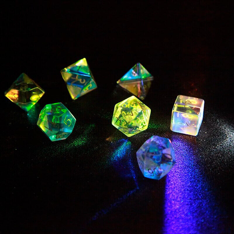 Prism Glass Cube Hexahedral Optical Color Clear Prisma Photography Decor 18-20mm
