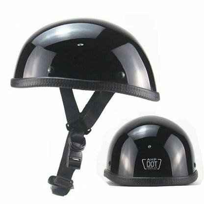 For Men and Women DOT Lightest Motorcycle Helmet Half Helmet Cap Vintage Helmet
