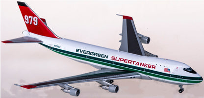 1:400 BigBird400 Evergreen Boeing 747-100 Passenger Airplane Diecast Model