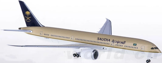 1:400 Hogan SAUDIA DREAM LINER BOEING 787-9 Passenger Airplane Diecast Model