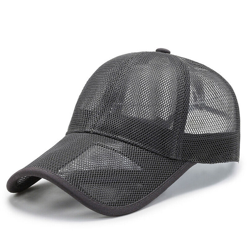Trucker Cap Mesh Caps Snapback Hat Fishing Hat Full Hollow Outdoor Summer Caps