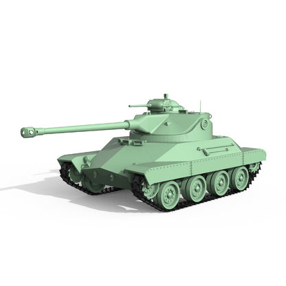 SSMODEL SS72522 1/72 25mm Military Model Kit US T71 DA Light Tank