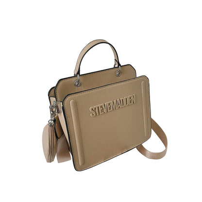 STEVEMADDEN New Square Bag Women's High-Quality Shoulder Messenger Handbag USA