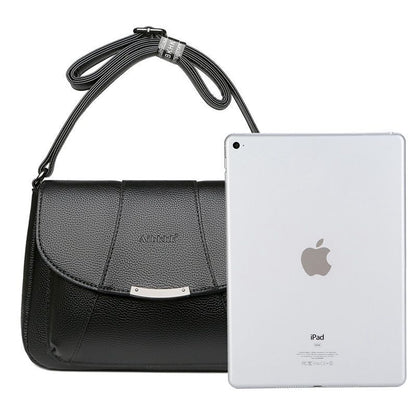 Genuine Leather Bags Handbags Crossbody Purse Messenger Shoulder Pouch 26*9*18CM
