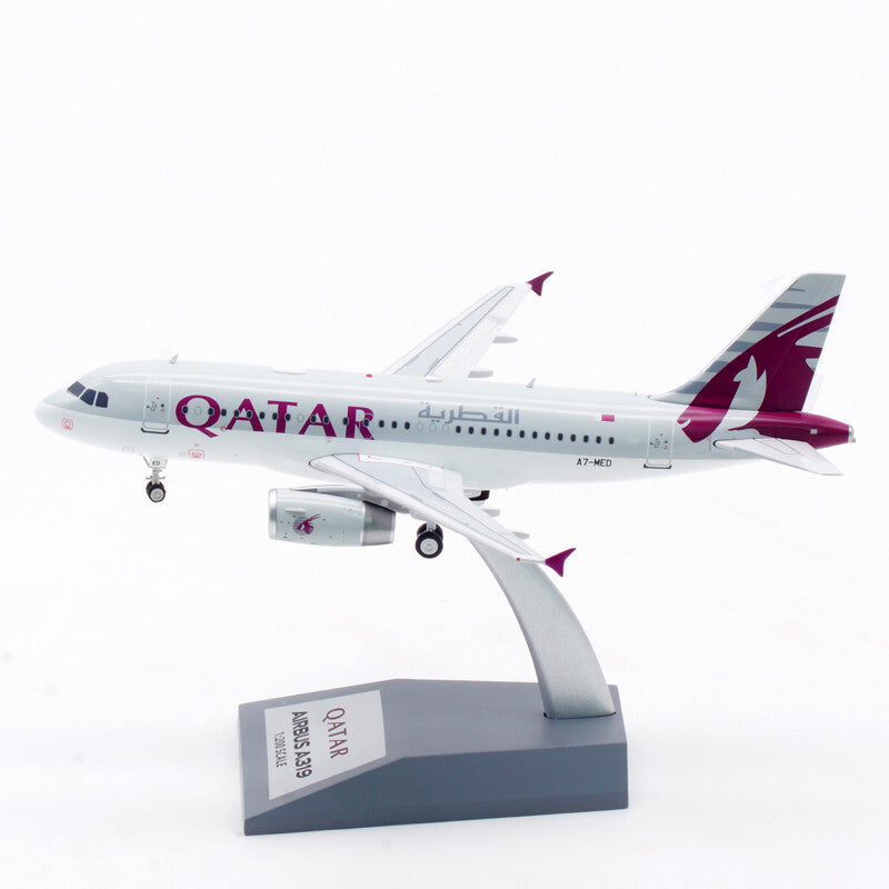 Inflight Qatar Airways for AIRBUS A319 A7-MED 1/200 Aircraft Pre-built Model