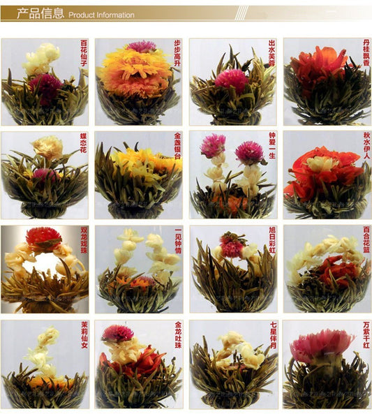New 16 Kinds Handmade Blooming Floral Tea Chinese Herbal Flower Tea