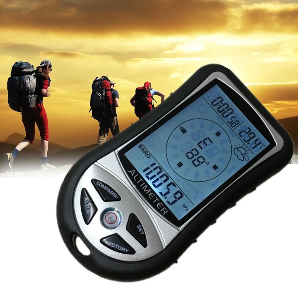 Survival Compass Outdoor Camping Hiking Climbing Navigation Tracker Portable 1PC