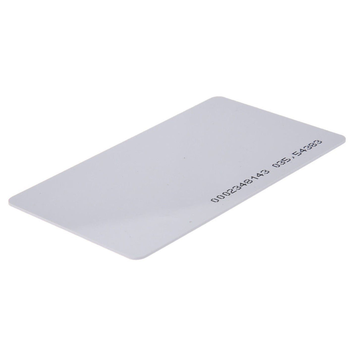 50Pcs 125Khz Door Entry Access Proximity RFID White Cards Token TK4100 EM4100