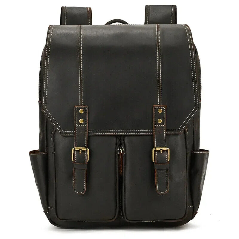 Bags Men's Backpack Backpack Travel Backpack School Bag Men Leather Daypack