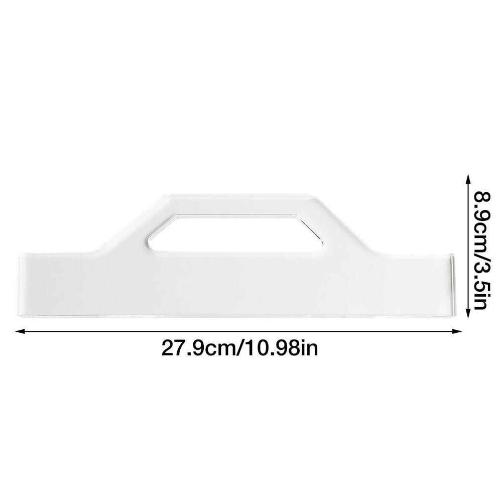 Cutting Board Template Clear Acrylic Charcuterie Handle Angled Tracing Stencils