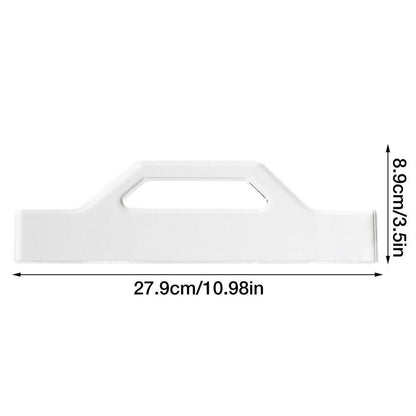 Cutting Board Template Clear Acrylic Charcuterie Handle Angled Tracing Stencils